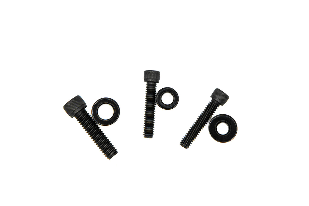 Black Bolt Kit W/Washers M8