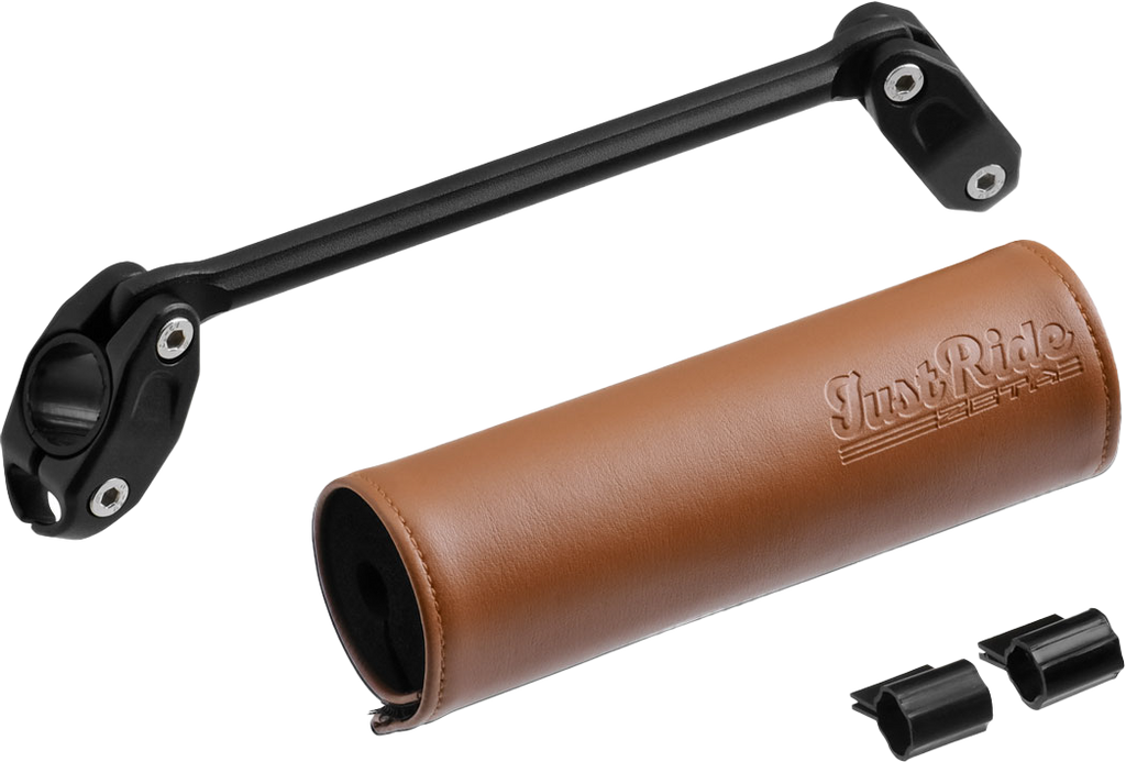 Handlebar Bar Pad Set 165mm Brown Pad W/185mm Brace