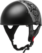 Hh 65 Half Helmet Tormentor Naked Matte Black/Silver Xs