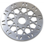 POLISHED STAINLESS REAR MESH STYLE ROTORS HARLEY DAVIDSON - The Speed Shop Canada