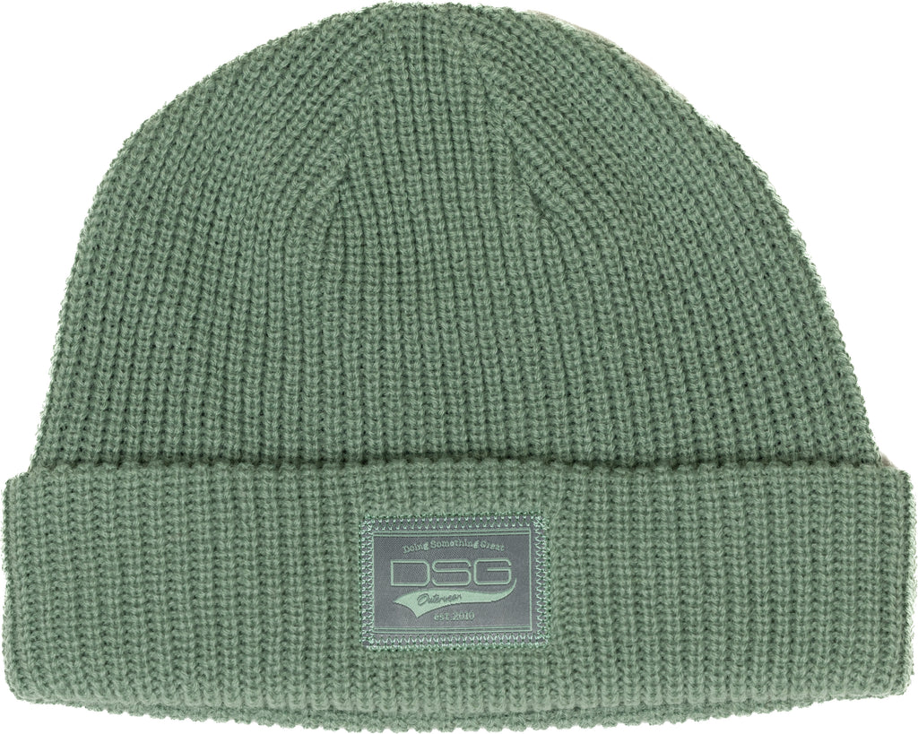 Cap Knit Beanie Lichen