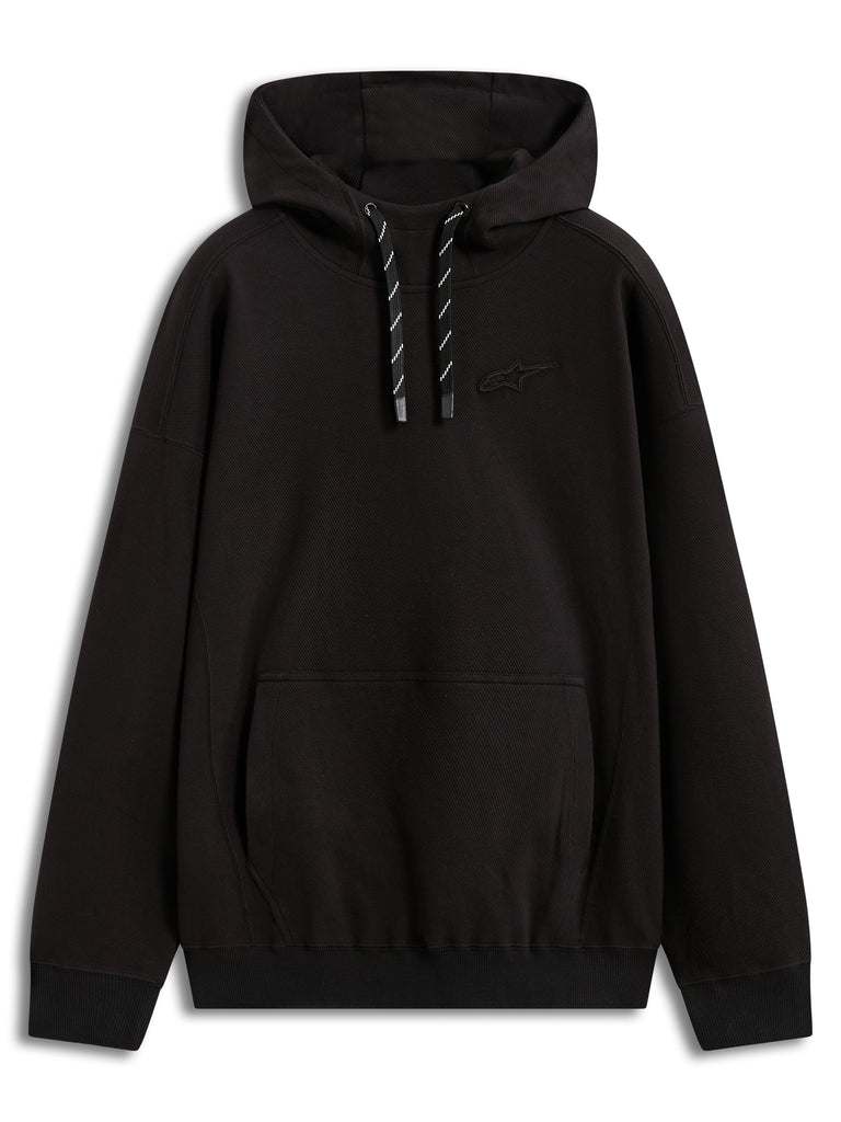 Camino Textured Ovrsizd Hoodie Off Black Xl