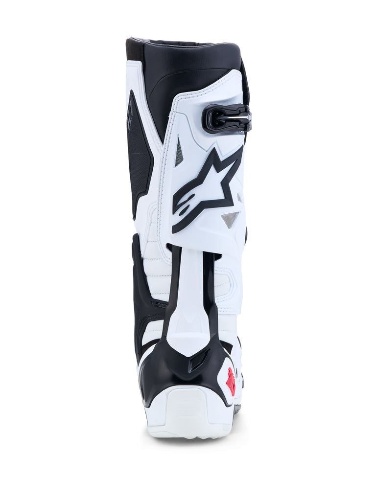 Tech 10 Boots Wht/Blk/Br Red 14