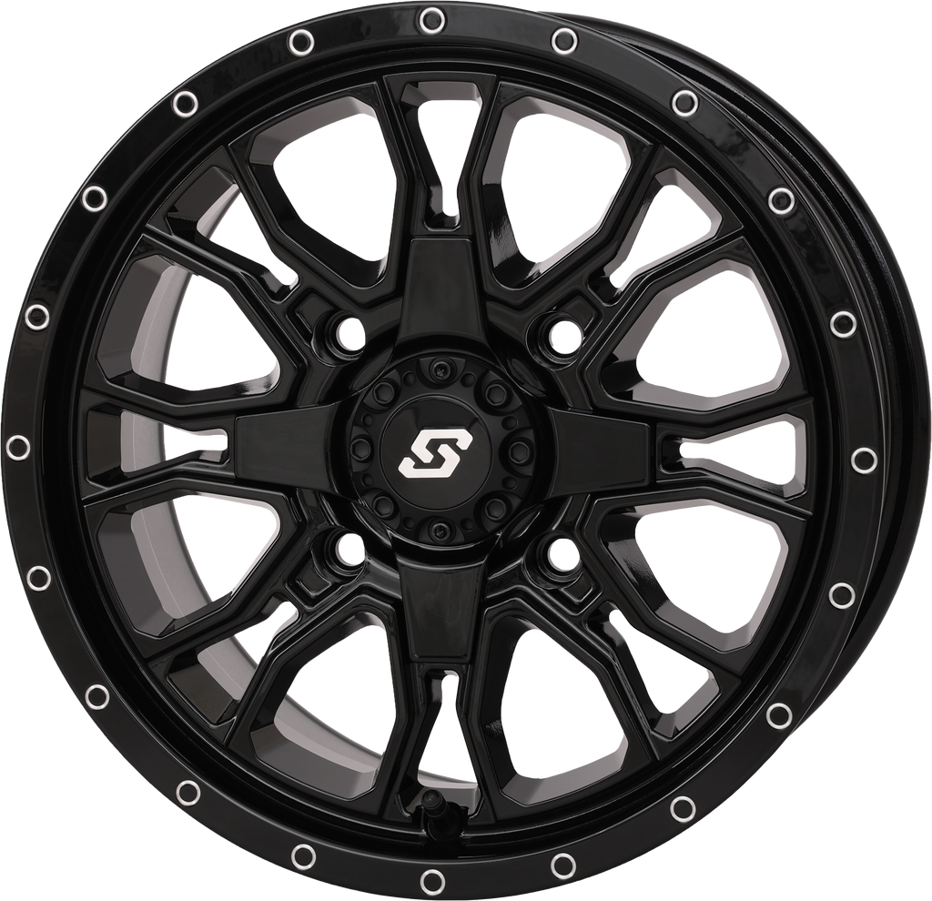 Fusion Dd Wheel  14x7 6+1 4/137 & 4/156 Gloss Black