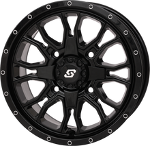 Load image into Gallery viewer, Fusion Dd Wheel  14x7 6+1 4/137 &amp; 4/156 Gloss Black