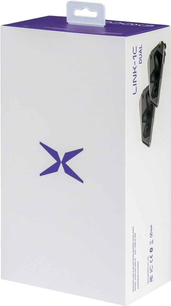 Exocom Link 1c Bluetooth Communicator (Dual Pack)