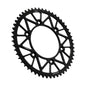 Rear Racelite Sprocket Alum 53t 520 Blk Beta/Hon