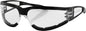 Shield Ii Sunglasses Black W/Clear Lens