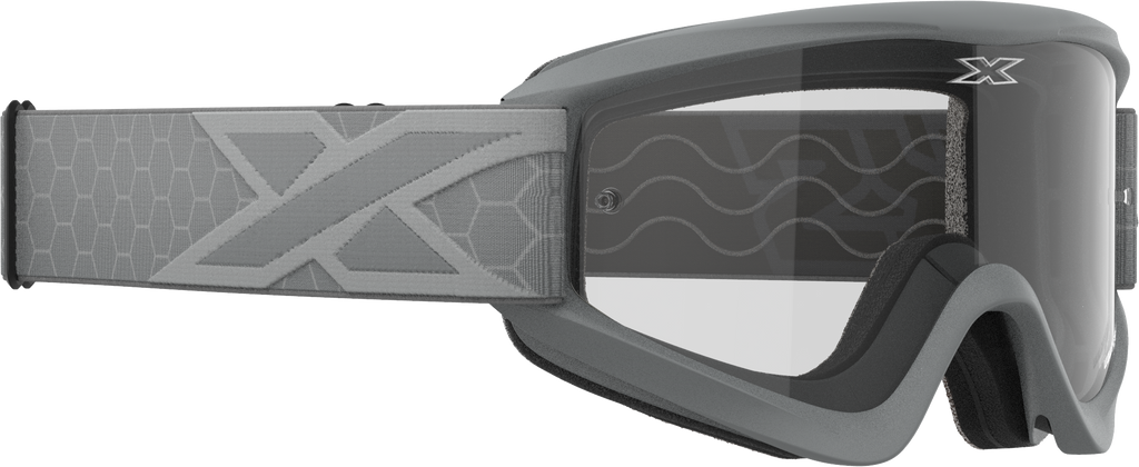 Flat Out Clear Goggle Grey Clear