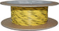 100' Spool 20 Gauge Wire (Yellow/Black Stripe)