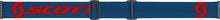 Load image into Gallery viewer, Fury Goggle Drk Blue/Neon Red Clear Works
