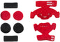 K300 Knee Brace Pad Set Red (Right)