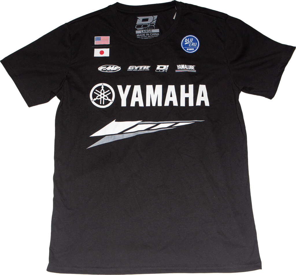 Yamaha Factory T Shirt Black Md
