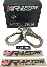Load image into Gallery viewer, Titanium Foot Pegs Adv Pr Bmw