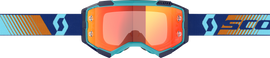Fury Goggle Royal Blue/Org Orange Chrome Works