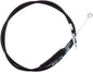 Black Vinyl Clutch Lw Cable