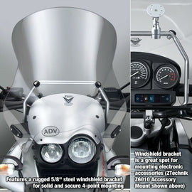 Vstream+ Windscreen Tall Tour Clear Bmw