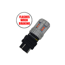 Load image into Gallery viewer, 3157 Ultra Flash Led Bulb Ea Flashes 4x When Braking