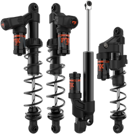 FOX Iqs Shock Kit S D 1.5 Zero Iqs Lightweight suspension component with adjustable features for off-road vehicles.