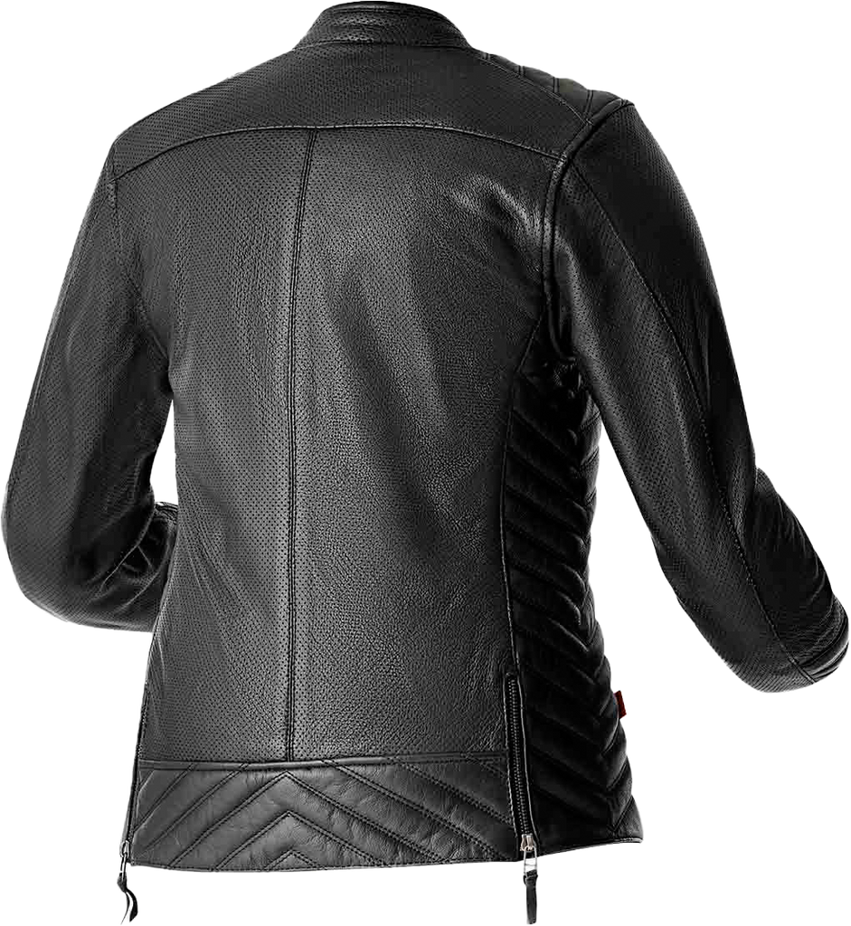 Womens Roadster Air D3o Jacket Black Leather Sm