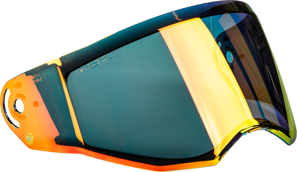 Md 74 Red Iridium Shield Single Lens Red