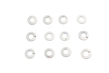Load image into Gallery viewer, Chrome Lock Washer 1/4 inch Inner Diameter