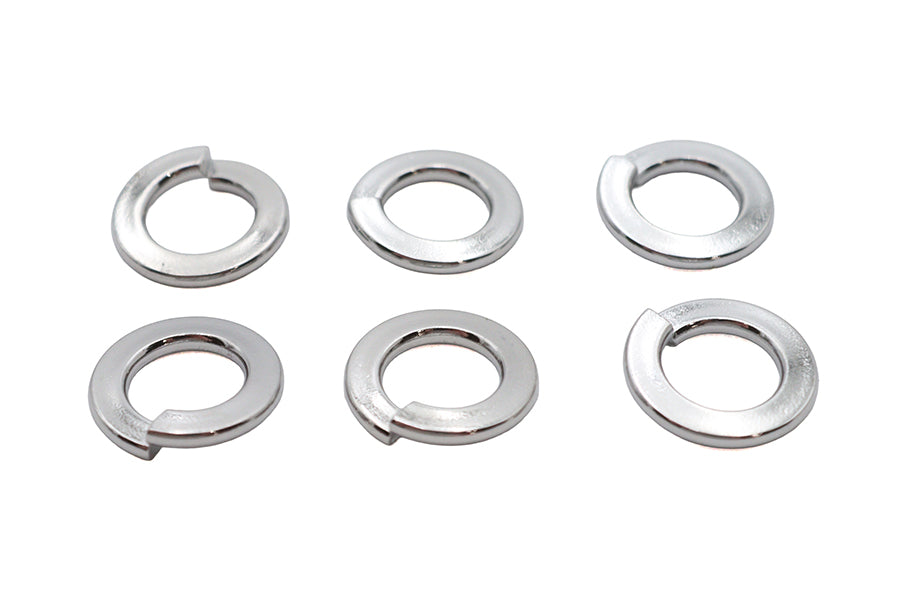 Chrome Split Lock Washer 3/8 inch Inner Diameter