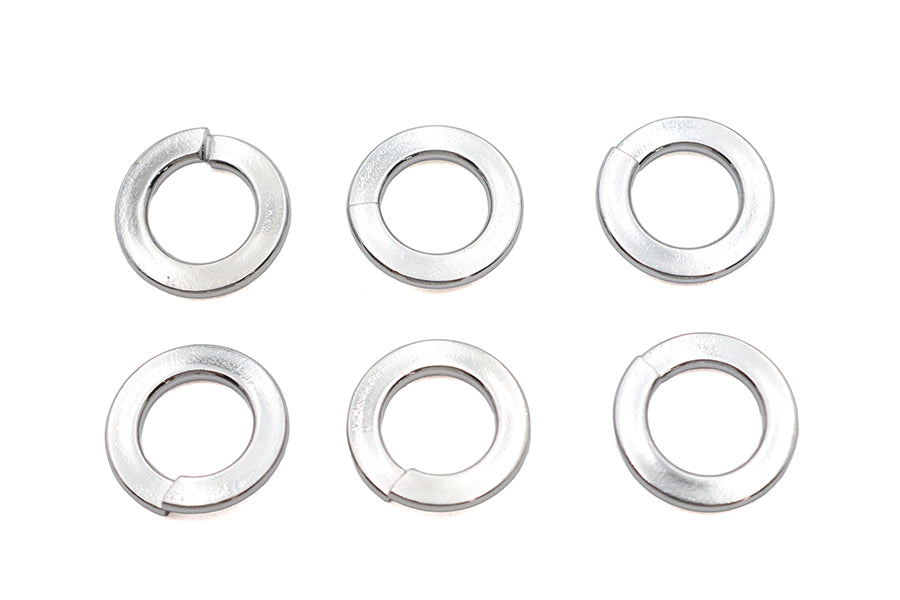 Chrome Split Lock Washer 3/8 inch Inner Diameter