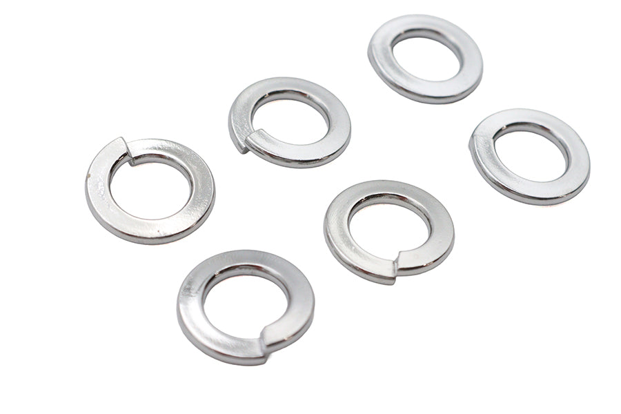 Chrome Split Lock Washer 3/8 inch Inner Diameter