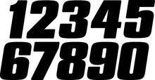 Load image into Gallery viewer, #9 7" White Digits 3/Pk
