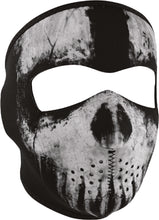 Load image into Gallery viewer, Neoprene Full Mask Skull Ghost