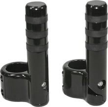 Load image into Gallery viewer, Clamp On Pegs Blk W/ Wide O Ring For 1 1/2" Bar