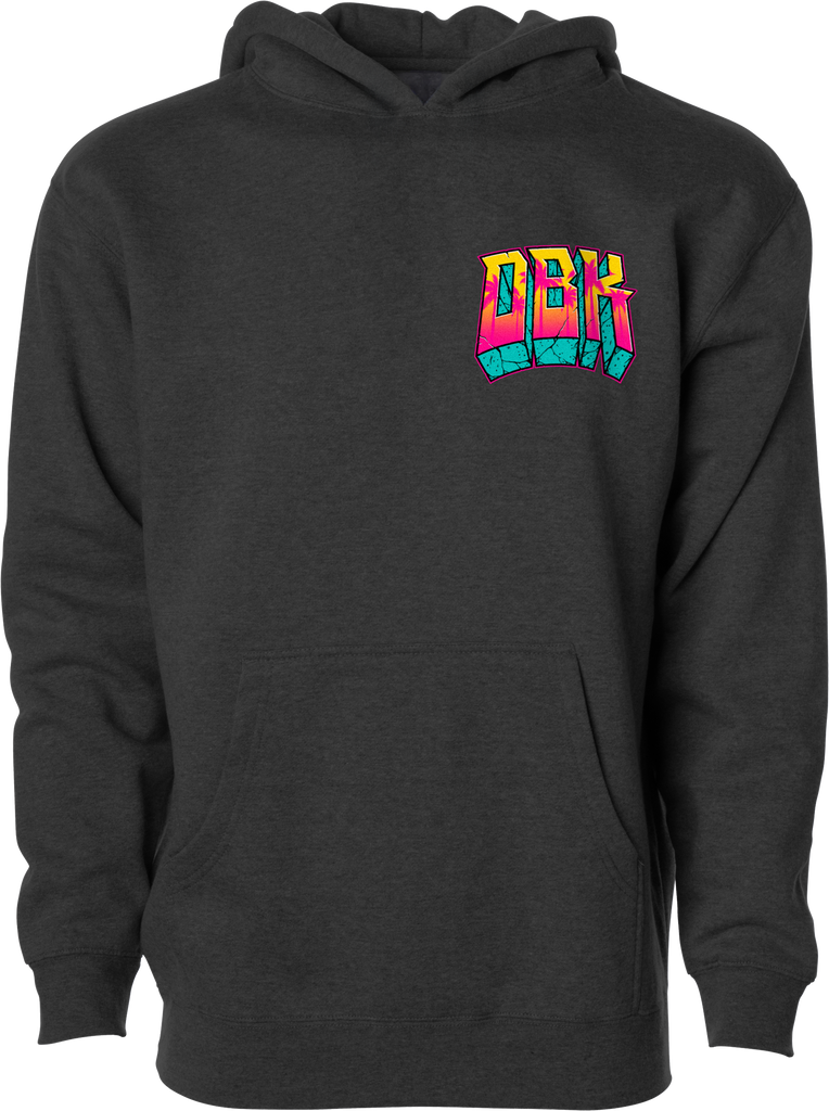 Block X Block Yth Hoodie Charcoal Heather Ys