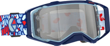 Load image into Gallery viewer, Prospect Goggle Ethika Blue/Red Silver Chrome Works