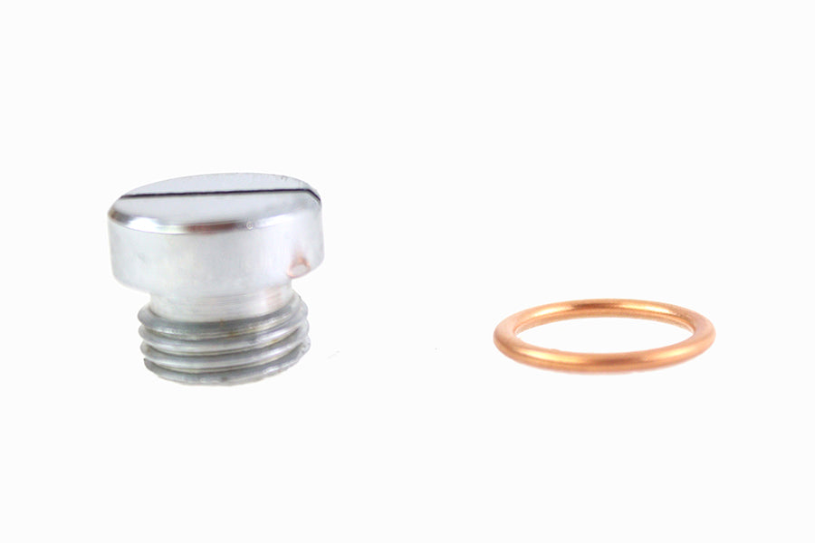Oil Pump Screen Plug Chrome