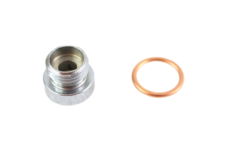 Oil Pump Screen Plug Chrome