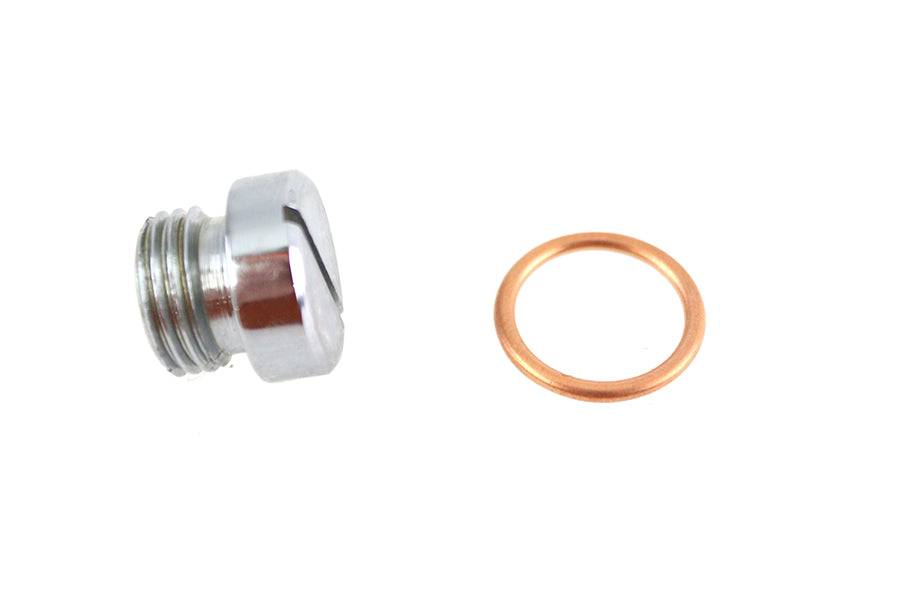 Oil Pump Screen Plug Chrome