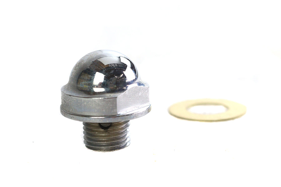 Oil Pump Relief Valve Plug Chrome
