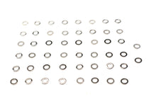Load image into Gallery viewer, Chrome Flat Washer 1/4 inch Inner Diameter