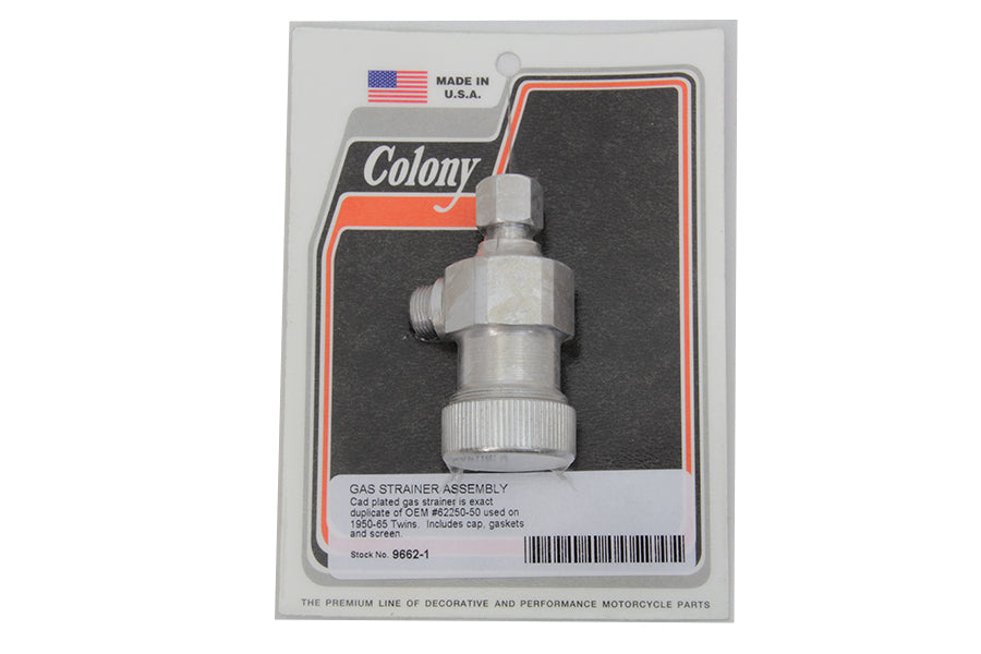 Fuel Filter Strainer Kit Cadmium