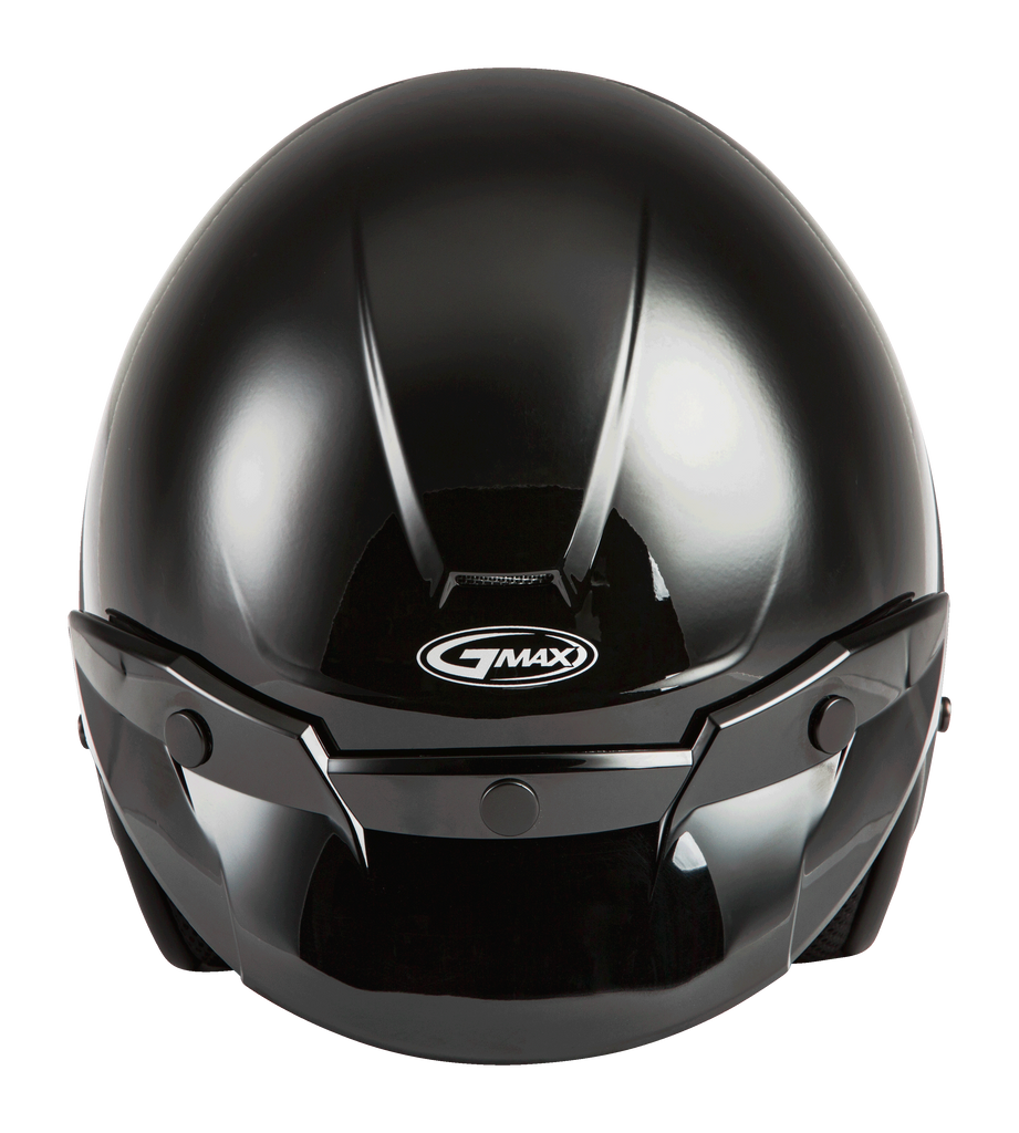 Of 2 Open Face Helmet Black Xl