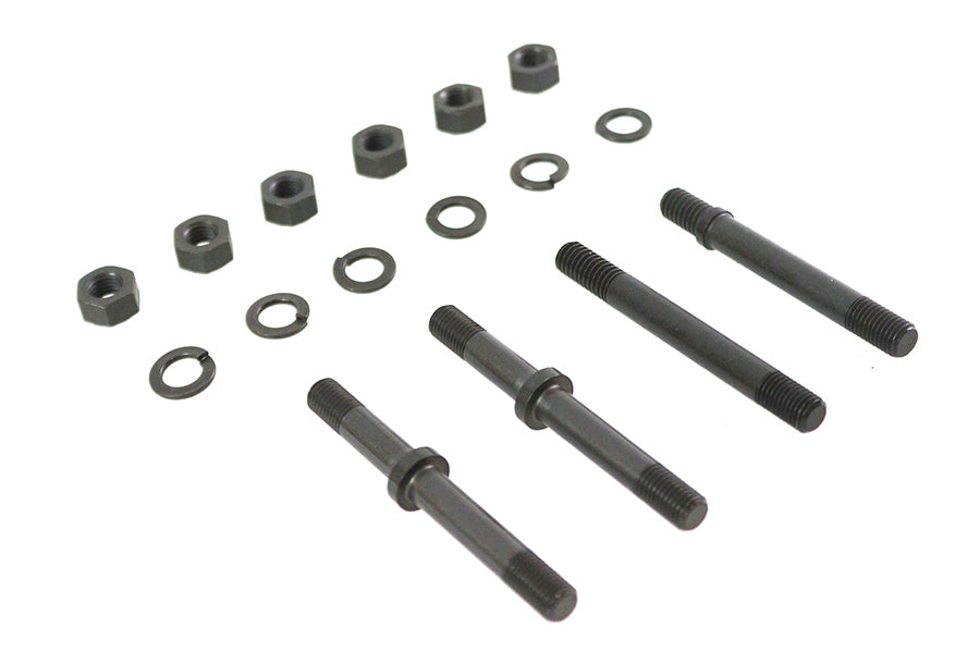 Sprocket Cover Stud Nut Kit Parkerized
