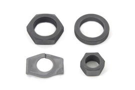 Parkerized Rear Axle Nut and Lock Kit