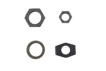 Load image into Gallery viewer, Parkerized Rear Axle Nut and Lock Kit