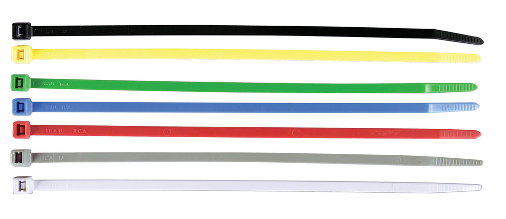 Assorted Cable Ties White 30/Pk
