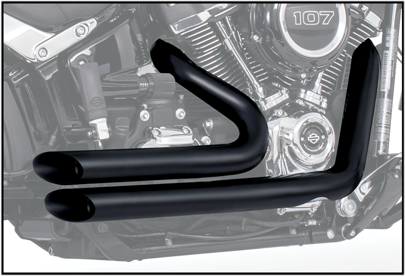 Amendment Slash Black M8 Softail