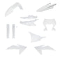 Plastic Kit  Full Ktm White