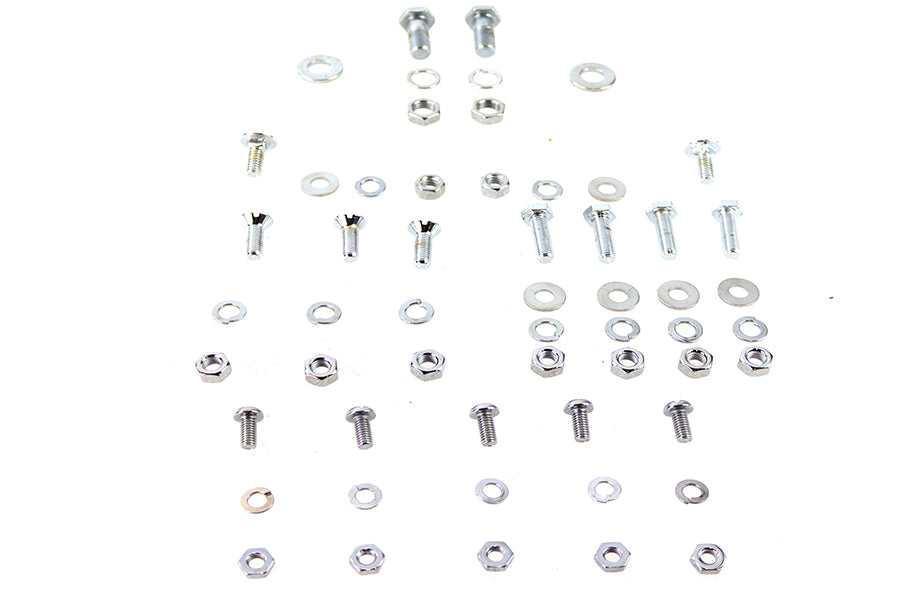 Rear Fender Chrome Mounting Kit