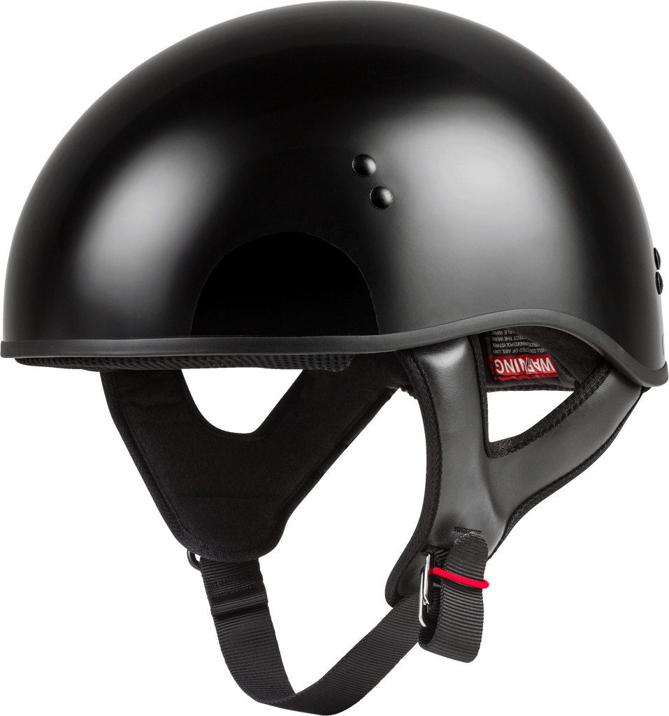 Hh 45 Half Helmet Naked Black Sm