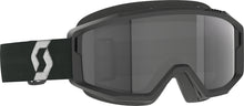 Load image into Gallery viewer, Primal Sand/Dust Goggle Black/White Dark Grey Lens